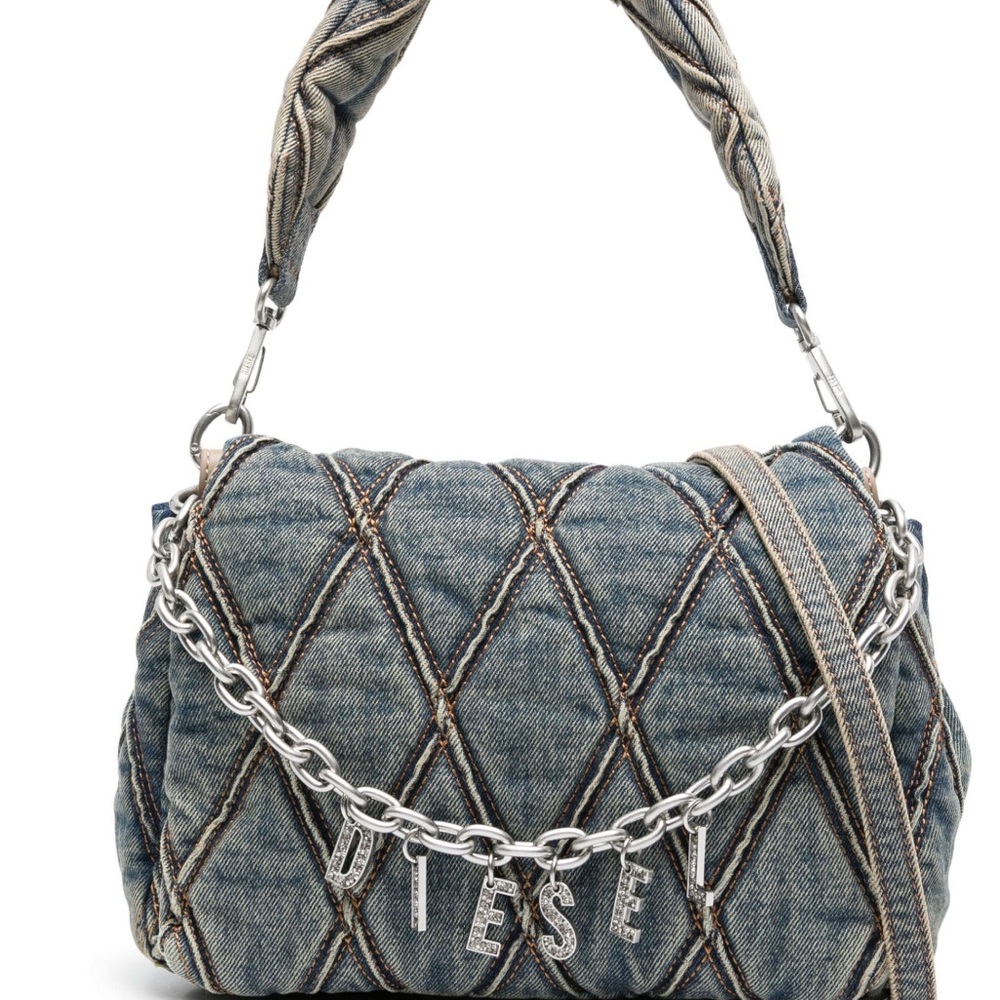 Diesel Denim w/ charm shoulder bag